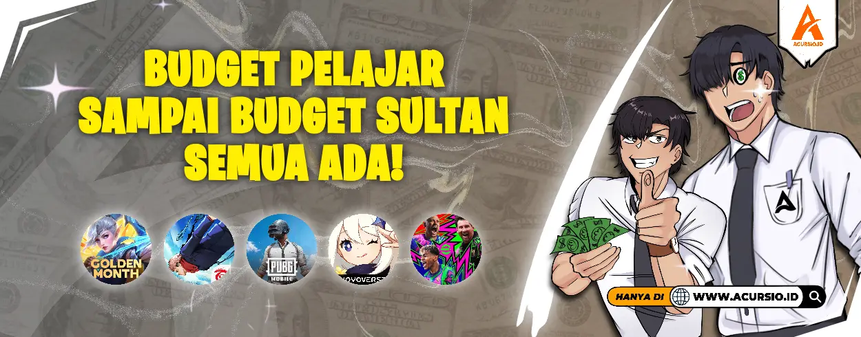 Banner promosi referensi Acursio 5