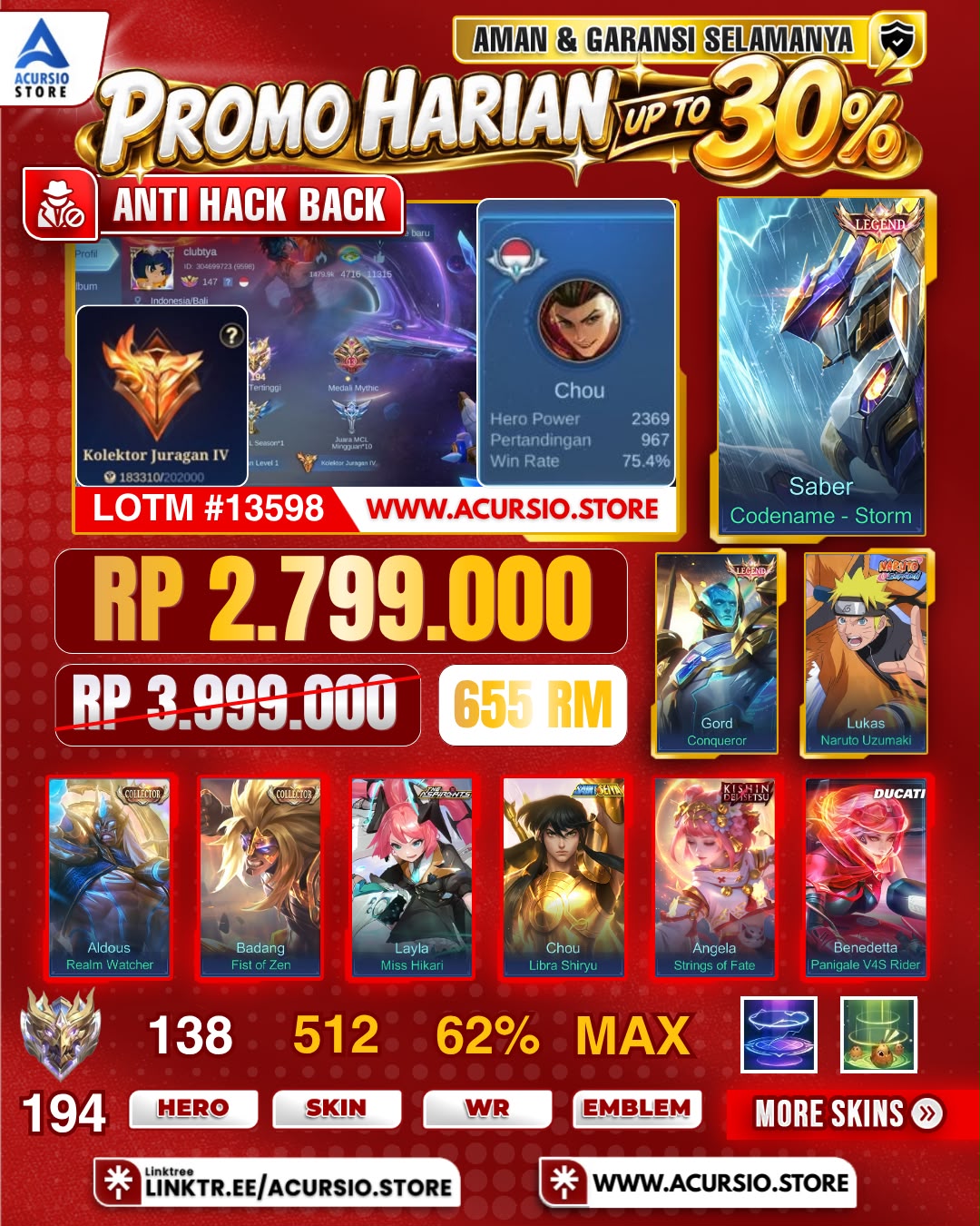 Katalog LOTM #13598
